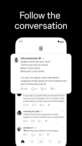Threads screenshot