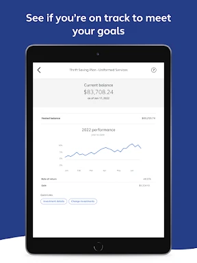 Thrift Savings Plan screenshot