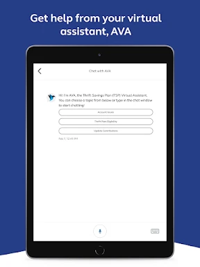Thrift Savings Plan screenshot