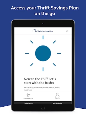 Thrift Savings Plan screenshot