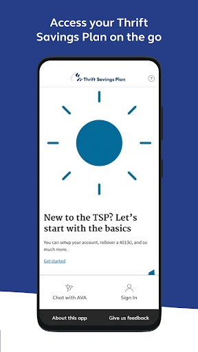 Thrift Savings Plan screenshot