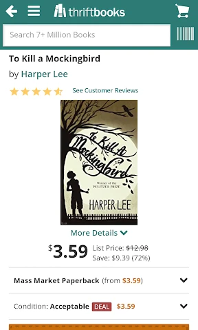 ThriftBooks: New & Used Books screenshot