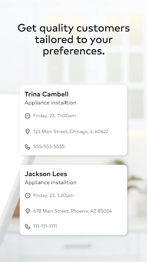 Thumbtack for Professionals screenshot