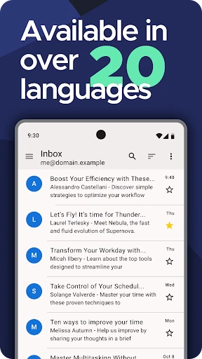 Thunderbird: Free Your Inbox screenshot