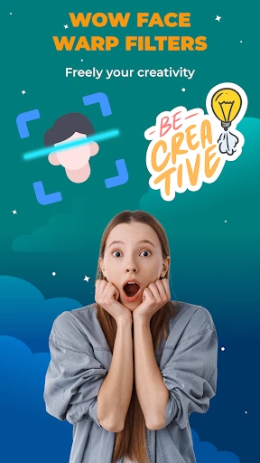 Time Warp Scan Cam&Face Filter screenshot