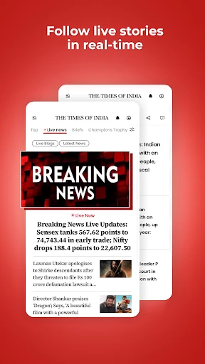 TOI English News, Daily ePaper screenshot