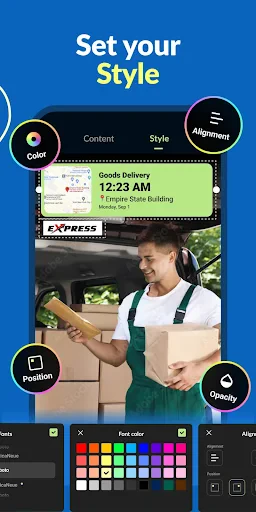Timestamp Camera, Auto GPS Cam screenshot