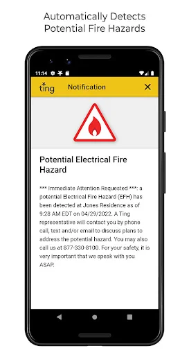 Ting Sensor screenshot
