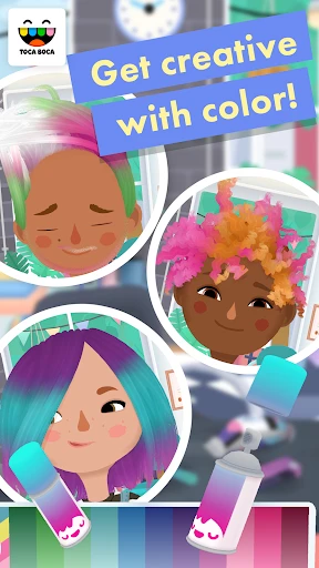 Toca Hair Salon 3 screenshot