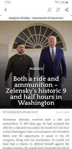 Tomorrow's Affairs screenshot