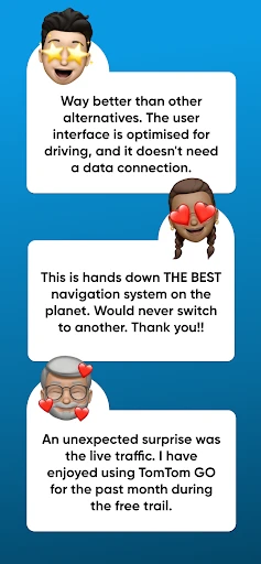 TomTom GO Navigation screenshot