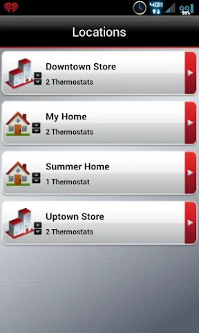 Total Connect Comfort screenshot