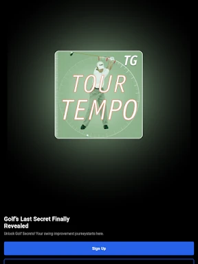 Tour Tempo Golf Total Game screenshot