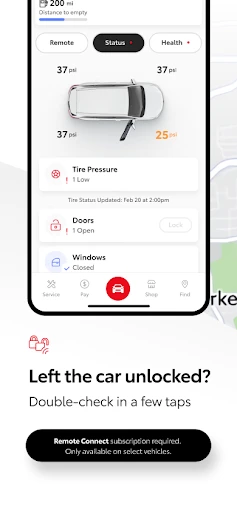 Toyota screenshot
