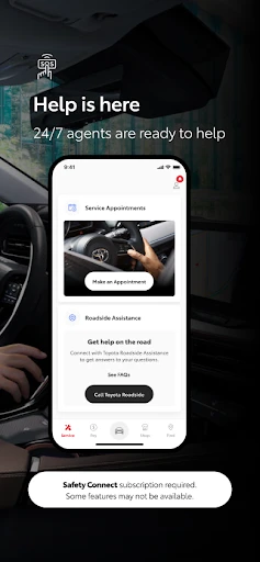 Toyota screenshot