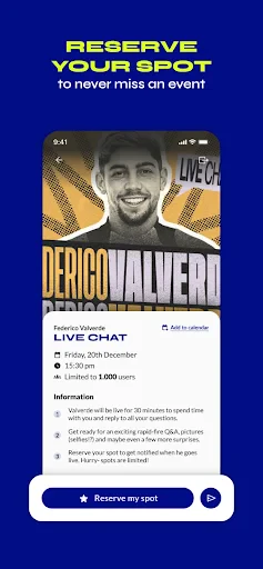 TR - Chat with Football Stars screenshot