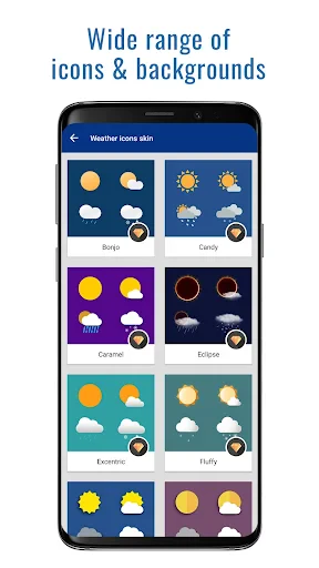 Transparent clock weather Pro screenshot