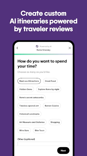 Tripadvisor: Plan & Book Trips screenshot