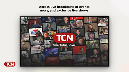 Tucker Carlson Network screenshot