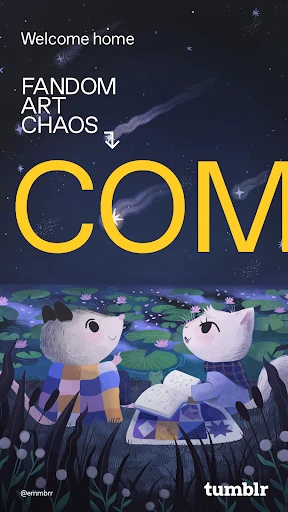 Tumblr—Fandom, Art, Chaos screenshot