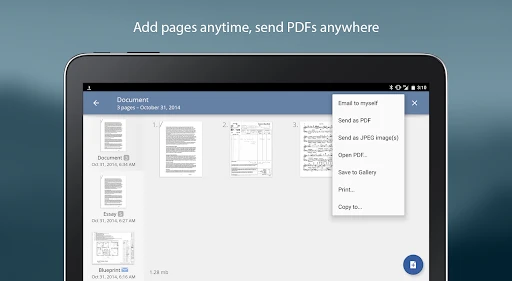 TurboScan™ Pro: PDF scanner screenshot