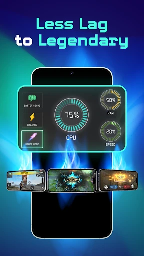 TurboSpeed: Game Mode FPS screenshot