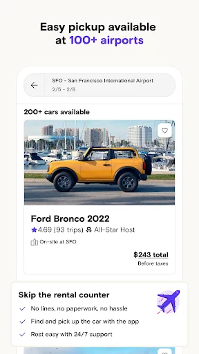 Turo — Car rental marketplace screenshot