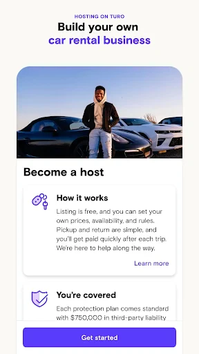Turo — Car rental marketplace screenshot