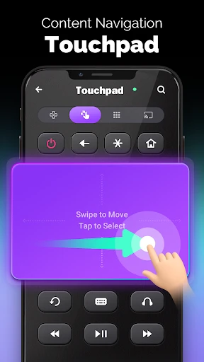 TV remote control for Roku screenshot