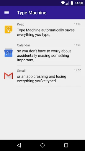 Type Machine screenshot