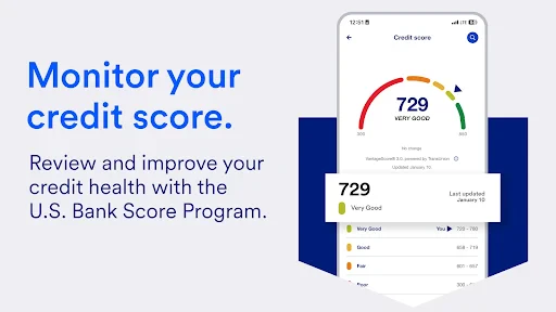 U.S. Bank Mobile Banking screenshot