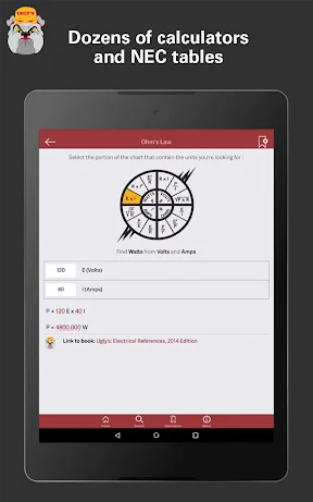 Ugly's Electrical References screenshot