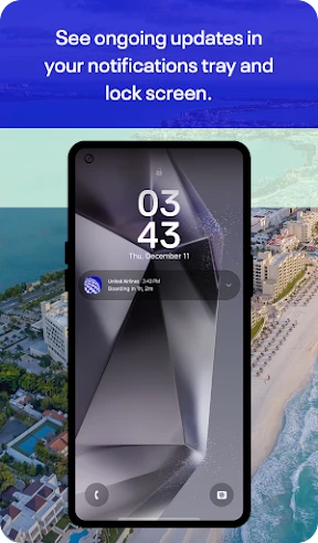United Airlines screenshot