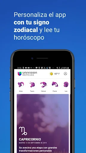 Univision Noticias screenshot