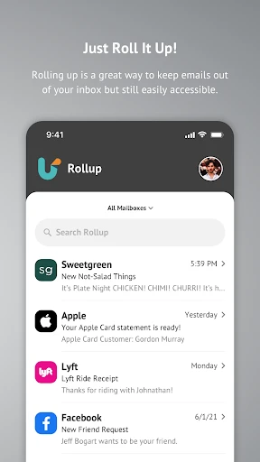 Unroll.Me - Email Cleanup screenshot