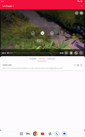 Url Player + screenshot