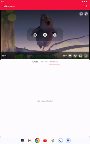 Url Player + screenshot