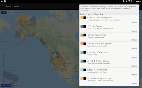 US Public Lands screenshot