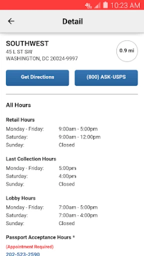 USPS MOBILE® screenshot