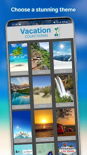 Vacation Countdown App screenshot