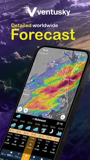 Ventusky: Weather & Live Radar screenshot