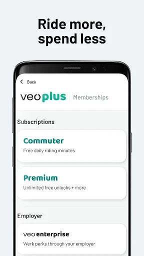 Veo - Shared Electric Vehicles screenshot