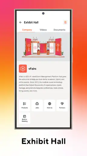 vFairs screenshot