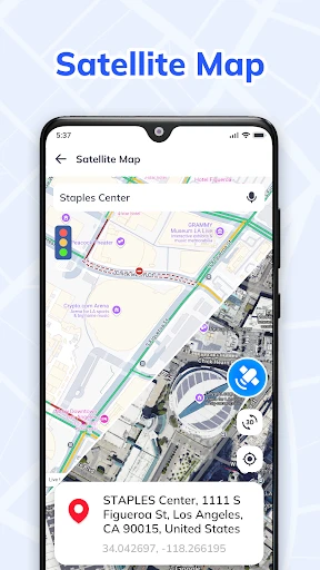 Voice GPS Navigation: GPS Map screenshot