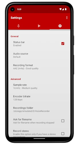 Voice Recorder Pro screenshot