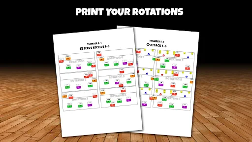 Volleyball Rotations screenshot