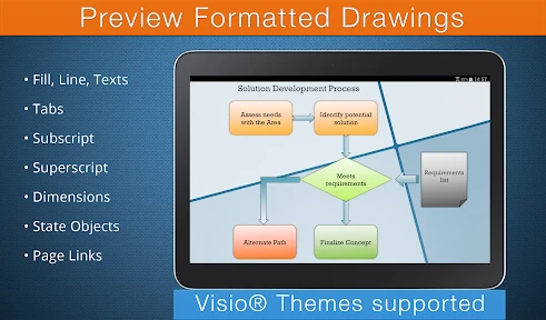 VSD Viewer for Visio Drawings screenshot