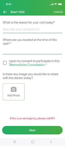 VSee Clinic for Patient screenshot