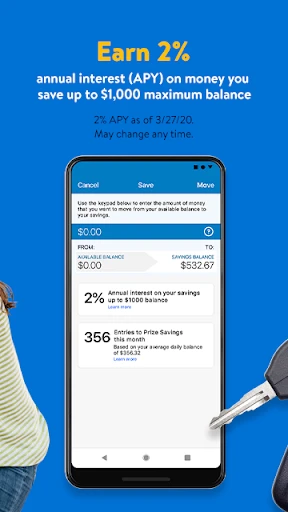 Walmart MoneyCard screenshot