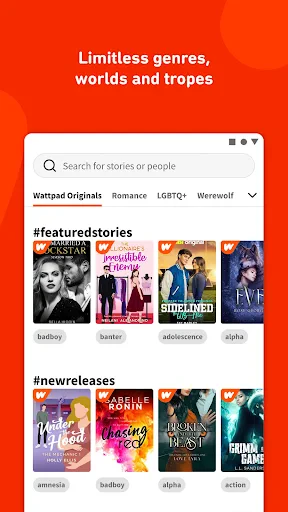 Wattpad - Read & Write Stories screenshot